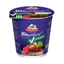 Berchtesgadener Land bio laktózmentes joghurt málna 150g biokészítmény