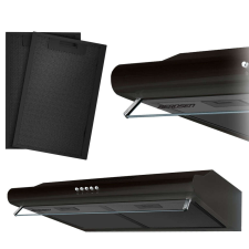 Berdsen Hagyományos konyhai páraelszívó - Berdsen BE-10-A fekete páraelszívó