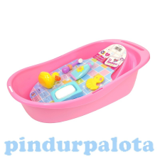  Berenguer fürdetőkád 5 tartozékkal játékbabához játékbaba felszerelés