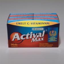 Béres actival max multivitamin filmtabletta 90 db vitamin és táplálékkiegészítő