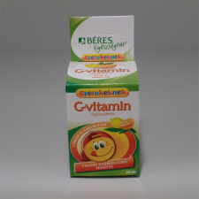 Béres Béres c-vitamin rágótabletta gyerekeknek citrom-narancs 30 db gyógyhatású készítmény