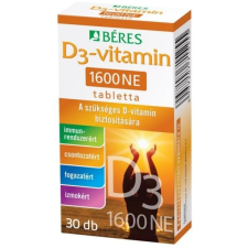 Béres Béres Vita-D3 1600 NE filmtabletta 30db gyógyhatású készítmény