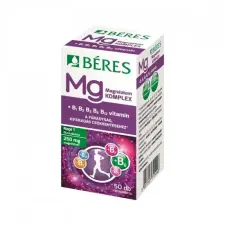 Béres Magnézium Forte 400 mg + B6 tabletta 50 db vitamin és táplálékkiegészítő