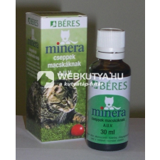 Béres Minera cseppek macskáknak 30 ml vitamin, táplálékkiegészítő macskáknak