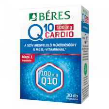 Béres Q10 Cardio 100 mg kapszula 5 mg B1-vitaminnal 30 db vitamin és táplálékkiegészítő