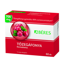 Béres tőzegáfonya filmtabletta 60 db gyógyhatású készítmény