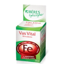 Béres vas vital filmtabletta 30 db vitamin és táplálékkiegészítő