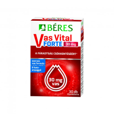  Béres vas vital forte 30mg filmtabletta 30 db vitamin és táplálékkiegészítő