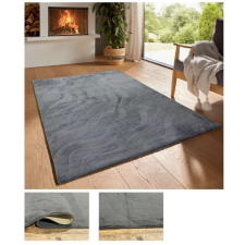  Bergamo Lorey plüss szőnyeg antracit 80x150cm bergamoloreyantracit-80 lakástextília