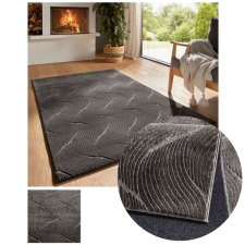  Bergamo Orla plüss puha tapintású szőnyeg antracit 240x330cm bergamoOrlaantracit-240 lakástextília