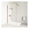  Bergen Walk-in .||. Rose Gold zuhanyfal 80, 200cm, 6mm, NANO