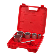 Berger Csempelyukfúró készlet kofferben 8 r. 33-83mm Berger kőműves és burkoló szerszám