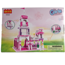 Berger Összerakható kastély 254 db-os barkácsolás, építés