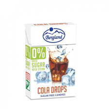 Bergland cola drops cukormentes kóla ízű cukorka 40 g csokoládé és édesség