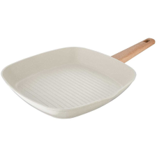 BERGNER BG-34743-CR Grillserpenyő 28cm Naturally (BG-30639) sütés és főzés