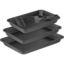 BERGNER BG-37248-GY 4 részes tepsi szett edény