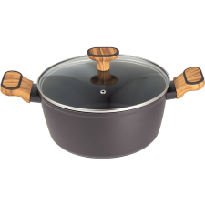 BERGNER BG-56037-GY Lábas fedővel, 24cm edény