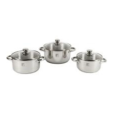 BERGNER edénykészlet 3 részes RM( BGEU-5505) edény