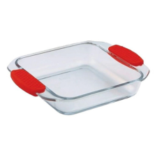  Bergner jénai üvegtál szilikon füllel, 1,8 L BG-2001003 edény