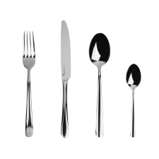 BERGNER Masterpro Foodies 4 részes rozsdamentes étkészlet tányér és evőeszköz