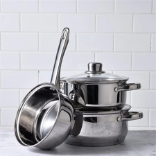 BERGNER SG-8171 Edénykészlet 5 részes rozsdamentes acél edény