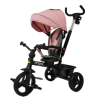 Bergon 360°-ban forgatható üléses Tricikli B63 - Pink