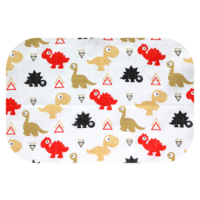 Bergon Színes mintás textil pelenka 70x80 cm-Dino mosható pelenka
