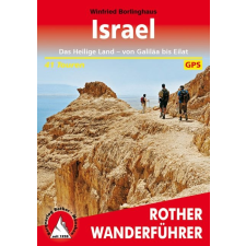 Bergverlag Rother Izrael útikönyv, Izrael túrakalauz 2017 német nyelvű utazás