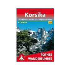 Bergverlag Rother Korsika túrakalauz Bergverlag Rother német RO 4280 irodalom