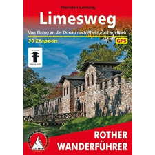 Bergverlag Rother Limesweg túrakalauz Bergverlag Rother német RO 4432 irodalom