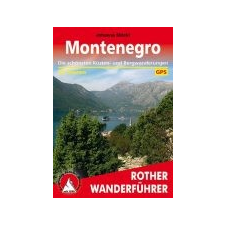 Bergverlag Rother Montenegro túrakalauz Bergverlag Rother német RO 4358 irodalom