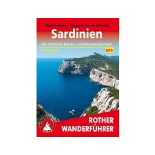 Bergverlag Rother Sardinien túrakalauz Bergverlag Rother német RO 4023 irodalom