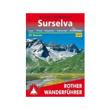 Bergverlag Rother Surselva túrakalauz Bergverlag Rother német RO 4111 irodalom