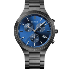 Bering 11743-727 Classic Titanium Chronograph Mens Watch 40mm 5ATM, karóra