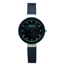 Bering Női óra karóra vékony kerámia - 11429-387 Meshband karóra