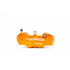 BERINGER Aerotec® bal radiális féknyereg 4 dugattyúval Ø32mm furattávolság 108mm narancssárga egyéb motorkerékpár alkatrész