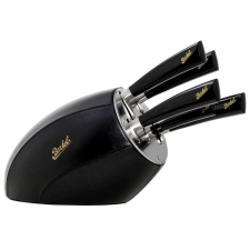 Berkel 5 db-os kés készlet, Berkel, Elegance Sense Block, fekete kés és bárd