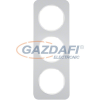Berker 10132174 3-as keret , univerzális, alu féher, R.1; 223,2mm x 81,2mm