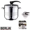  Berlin kukta, Rozsdamentes acél, 5 L BK-5L