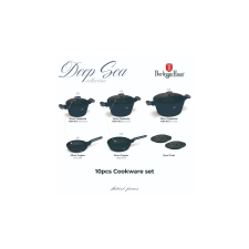 BERLINGER HAUS 10 részes edénykészlet Deep Sea Collection BH/8381 edény