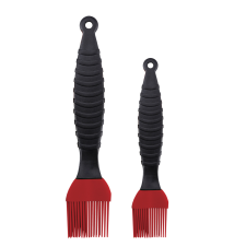 BERLINGER HAUS 2-részes szilikon ecset készlet DARK RED edény
