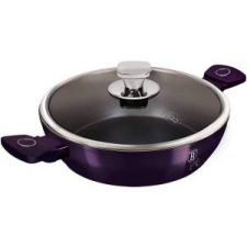 Berlinger Haus Alacsony lábas fedõvel 28cm tapadásmentes bevonattal Purple Eclipse BH/6632 edény