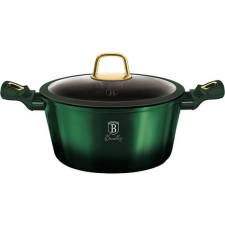 BERLINGER HAUS BerlingerHaus BH/6057 Emerald Collection Lábas - Kovácsolt Alumínium, Smaragdzöld (BH-6057) edény