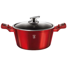 BERLINGER HAUS BH/1257N Metallic Line Burgundy Edition Lábas fedővel 4.1L edény