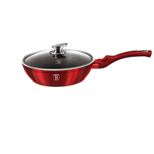 BERLINGER HAUS BH/1259N Metallic Line Burgundy Edition Mély Serpenyő fedővel 24cm edény