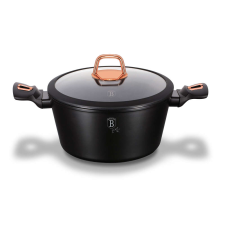BERLINGER HAUS BH-1642N Black Rose Collection Lábas fedővel 24cm edény