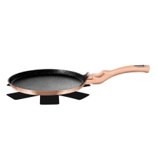 BERLINGER HAUS BH-6180 Metallic Line Rose Gold Edition Palacsintasütő 28cm alátéttel edény