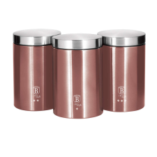 BERLINGER HAUS BH-6270 3 részes tároló szett, pink papírárú, csomagoló és tárolóeszköz