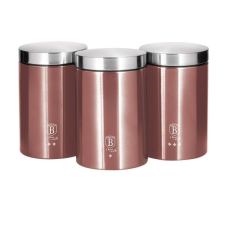BERLINGER HAUS BH/6270 pink 3 részes tároló szett konyhai eszköz