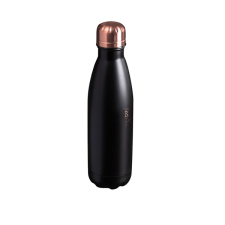 BERLINGER HAUS BH/6400A 0,5L, fekete- rózsaarany palack alakú termosz konyhai eszköz